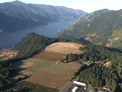 Ariel view of Highland